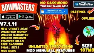 Bowmasters Mod Apk 7.1.11 Terbaru 2025 - Unlimited Everything & Unlock All Characters