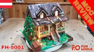 Funwhole - Wood Cabin FH-9001 - MOC - FINALE
