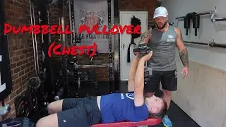 DB Pullover for Chest Demonstration