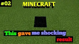 What happens when you break  End portal in Minecraft | Minecraft experiment 02