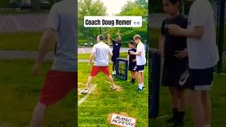 Coach Doug Remer Shares Power Hitting Tips at Bat 💪⚾👀 #baseball #coach #tips