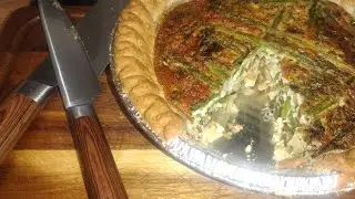 SATURDAY BRUNCH | ASPARAGUS EGG PIE & PARMESAN HASH BROWNS 