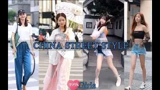 Street Style fair girls Trung Quốc thời trang Babes+999k❤️girls  in China |  May 2019#8