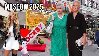🔥Выжившие после санкций‼️Россияне не сдаются👍Прогулка по Арбату-2025.Москва