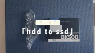 Vlog 4 | hdd to ssd (dell 3543)