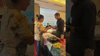 Bain & Co corporate team building with myBatik #batikmaking #mybatik #malaysia #batikpainting #art