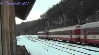 851 028 z Opavy V&yacute;chod do Olomouce v Hlubočk&aacute;ch