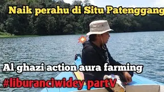 Aura farming  di Situ Patenggang 
