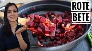 Indisch inspirierte Rote Bete Pfanne mit Kokosnote! Indisch Kochen
