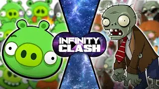 Pigs VS Zombies! (Angry Birds/Plants vs Zombies) Infinity Clash Fan Made Trailers S2
