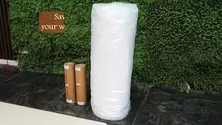 Plastic Bubble wraps versus EcoCushion Honeycomb Paper Bubble Wraps