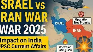 Israel&ndash;Iran War 2025 Explained | UPSC Current Affairs | West Asia Crisis 2025 | UPSC