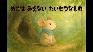 【読み聞かせ絵本】めにはみえないたいせつなもの｜そばにある ふしぎ【まどべのえほん】