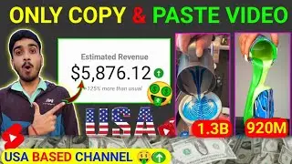 How to make USA Based YouTube Channel (7 days Ga**d Fad result 🔥) | USA Copy paste channel Idea | 