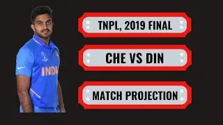 TNPL 2019 CGE vs DIN MATCH IMPORTANT FATASY STAST