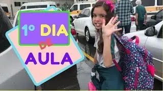 MEU PRIMEIRO DIA DE AULA   ROTINA VOLTA ÀS AULAS