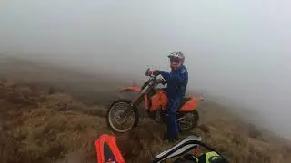 More fog... #enduro #greenlaning #trailriding #ktm #xtrainer #endurolife #beta
