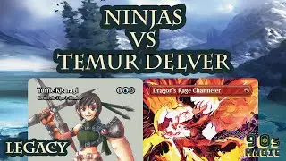 Ninjas vs Temur Delver [MTG Legacy]