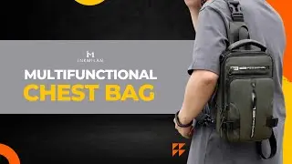 Multifunctional Chest Bag | INKMILAN Versatile Messenger Bag | INKMILAN