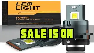 2x Brand New D2S D4S LED Headlights Canbus D2R D4R Turbo LED Auto Bulbs Two-sided 120W 6500k 30000l