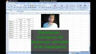 Statistiques 2 indicateur de tendance centrale