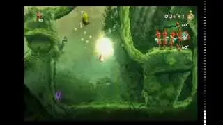 Rayman Legends Wii U - [1-3] Enchanted forest invaded - 27.26 (1P)