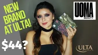 NEW BRAND ALERT! UOMA BEAUTY BLACK MAGIC EYESHADOW PALETTES | SHEILA SHIMMERS