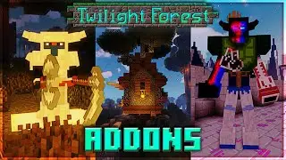 ЛУЧШИЕ моды для Minecraft Twilight Forest Addon!
