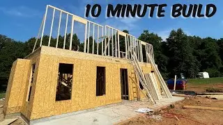 Farmhouse Build Timelapse - It's Finally done!