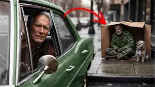 Clint Eastwood Drove Past A Homeless Veteran In The Rain&mdash;What He Did Next Shocked Witnesses