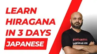 Learn Japanese Hiragana in 3 Days | Live Online Basic Japanese Classes in Hindi