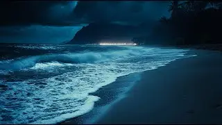 Serene Sleep With Ocean Waves Sounds |  Ocean Sounds  Relax The Mind At Night And Increase Focus