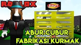 🍟 Kendi Abur Cubur Fabrikamızı Kuruyoruz 🍟 | Snack Factory Tycoon | Roblox T&uuml;rk&ccedil;e