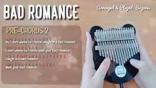 Bad romance - Lady Gaga [Kalimba cover with Tab by Sugarie]