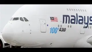 Real Madrid C.F.  *CHARTER* - Malaysia Airlines A380-841 Takeoff Melbourne Airport [9M-MNF]