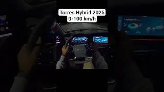 2025 KGM Torres Hybrid 0-100 Acceleration #kgmtorres #torreshybrid #ssangyongtorres #acceleration