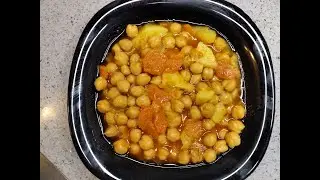 Receta Super Fácil de Garbanzos Guisados en Olla Express