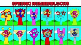 All Phases of New Incredibox Sprunki OC of Four,Five,Six(from Numberblocks): From Phase 4 to Phase 6