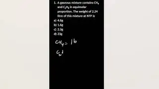 Mole Concept | Question | NEET - 2026