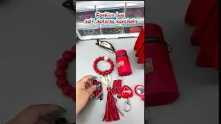 Fashion Bag Self-Defense Keychain Kit #diykeychain #beauty #selfdefense #diy #packingorders