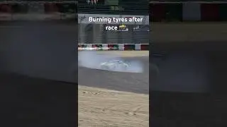 Burning tyres after race 👏📸 #assettocorsacompetizione #fanatec #acc #simrace #simracinglife #xbox