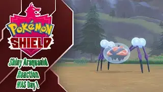 Wild Area Showdown: Day 2! Shiny Araquanid! Pokemon Sword & Shield!