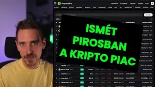 Mi&eacute;rt piros most a kripto piac? Makr&oacute; h&iacute;rek &eacute;s inz&eacute;tm&eacute;nyi mozg&aacute;sok