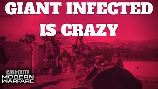 My first Giant Infected Game and someone Glitches | Aniyah Palace Glitch | COD MW 2019