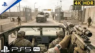 (PS5) US Marines Trapped in a Secret Intelligence Mission | Realistic Gameplay [4K60FPS] Battlefield
