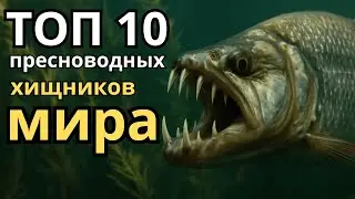 ТОП-10 самых опасных пресноводных хищников планеты 🐟