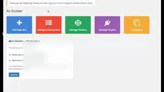 RX builder Overview