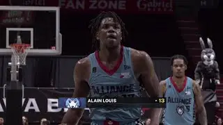 6.2 PG Alain Louis  - 14 PTS 4 REB 9 ASS 3STL + GAME WINNING ASSIST vs Ottawa Blackjacks