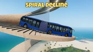 Epic Spiral Ramp Battle | Cars VS Gravity