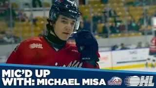 Mic’d up with Saginaw Spirit star Michael Misa